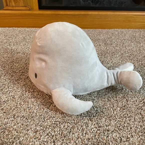 Plush Whale With Jingle Bells Inside - Picture 9 of 9